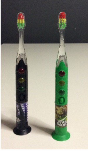 Firefly Ready Go toothbrush recommended by Cincinnati Dentist, Dr. Christopher Omeltschenko